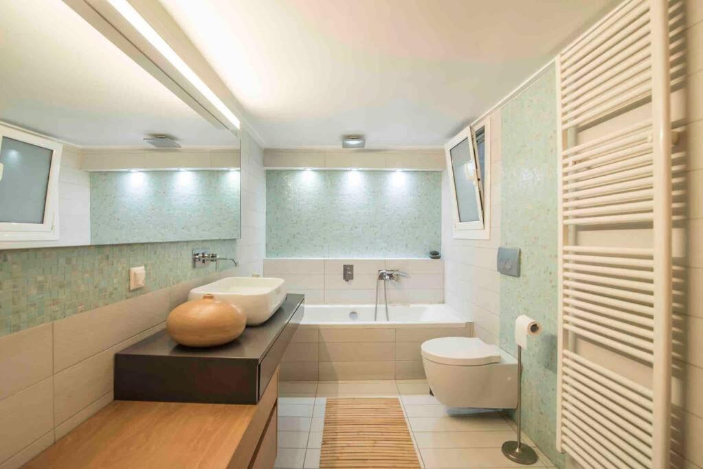 Luxury Living Apartment Atena Exterior foto